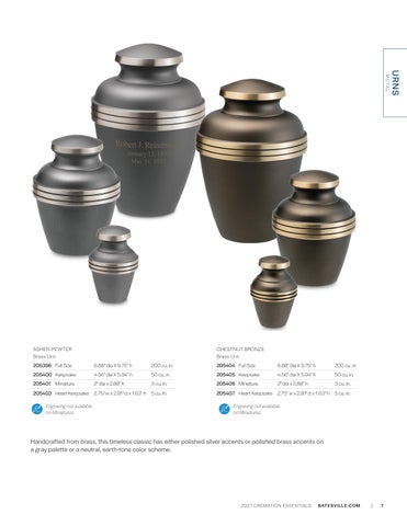 Q1FY26 Cremation Essentials 家具目录 US NonPriced 第 7 页
