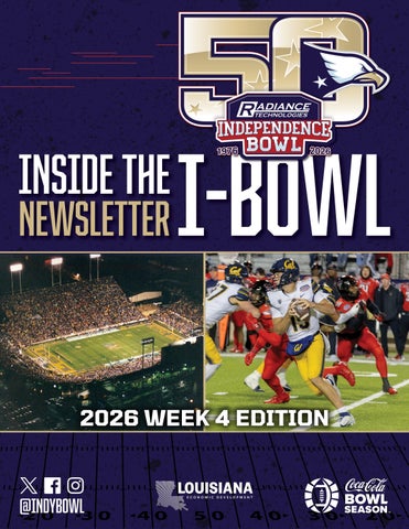Inside the I-Bowl Newsletter: Week 4