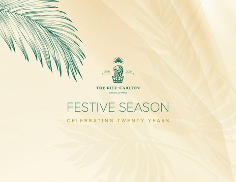 The Ritz-Carlton, Grand Cayman Holiday Experiences 2026-2027