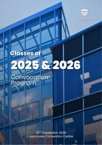 Classes of 2025 & 2026