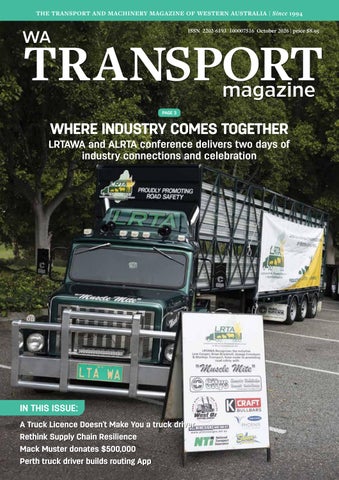 WA TRANSPORT MAG OCTOBER 2026 EDITION