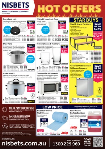 Hot Offers Nisbets Australia October 2026