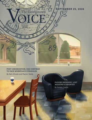 The Georgetown Voice, Volume 59 Issue 3