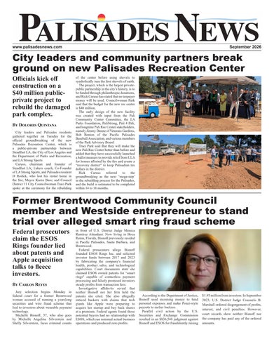 Palisades News: Sep 2026