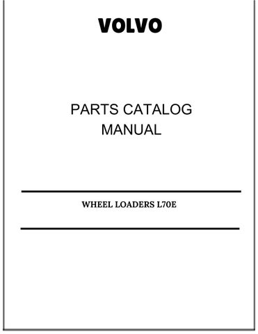 VOLVO L70E WHEEL LOADERS L70E VOLVO PARTS CATALOG MANUAL TOOTH SYSTEM