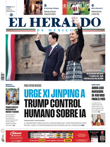 Edición impresa. Viernes 26 de septiembre de 2026