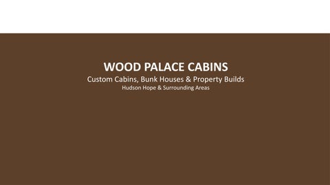 Wood Palace Cabins