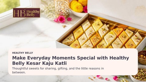 Enjoy Kesar Kaju Katli for Healthier Sweet Celebrations