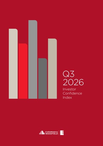 RED Investor Confidence Index – Q3 2026