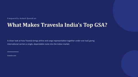 How Does Travesla Power Global Aviation Growth