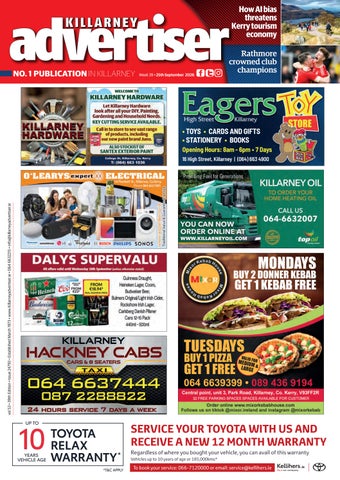 KILLARNEY ADVERTISER WK39 25.09.2026