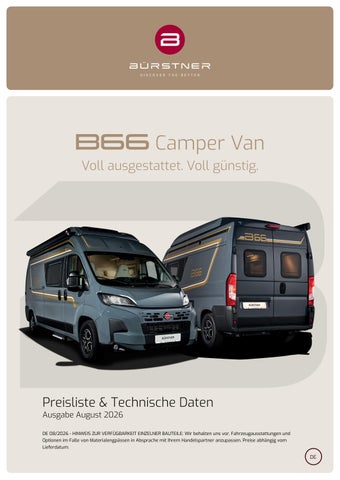 Bürstner Αυτοκινούμενα Van B66 C 2027