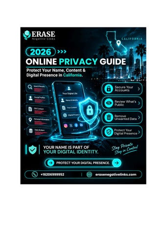 2026 Digital Presence Protection Guide for California