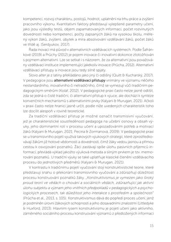 Integrovana tematicka vyuka v kontextu praxe zalozene na dukazech Barancova Klara Fasnerova Martina 第 15 页