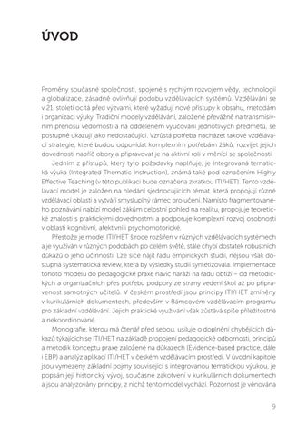 Integrovana tematicka vyuka v kontextu praxe zalozene na dukazech Barancova Klara Fasnerova Martina 第 9 页