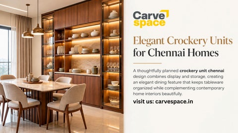 Crockery Unit Designers in Chennai 