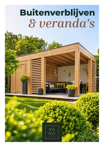 YARD Outdoor Buitenverblijven