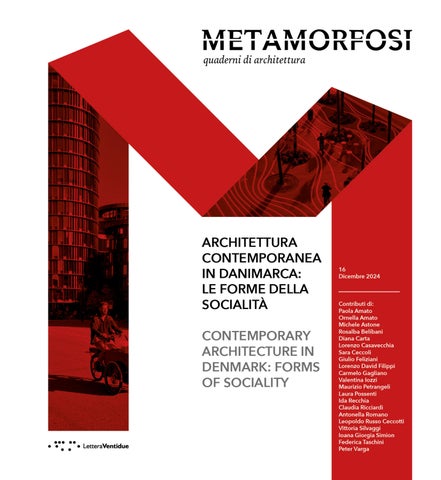 R. Belibani e A. Romano - ARCHITETTURA CONTEMPORANEA IN DANIMARCA: LE FORME DELLA SOCIALITÀ