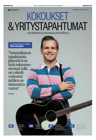 Kokoukset ja yritystapahtumat 9/2026