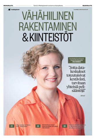 Vähähiilinen rakentaminen ja kiinteistöt 9/2026