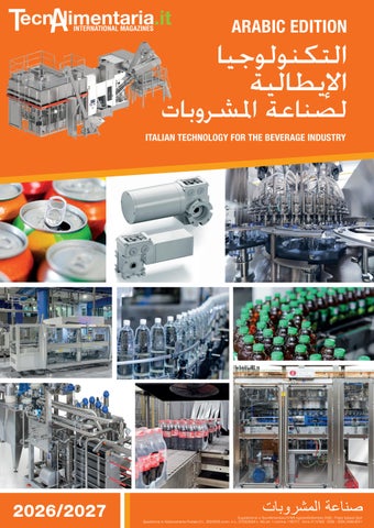 TecnAlimentaria Arabic Edition 2026/2027 - Beverage Industry