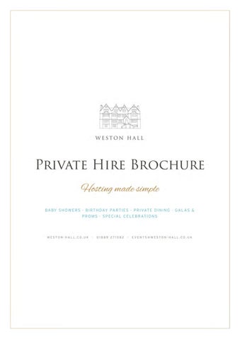 WH Private Hire Brochure 