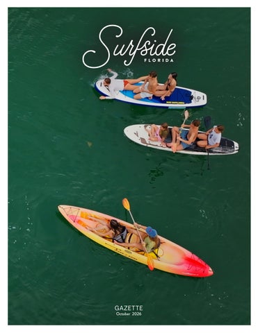 Town of Surfside Gazette October 2026