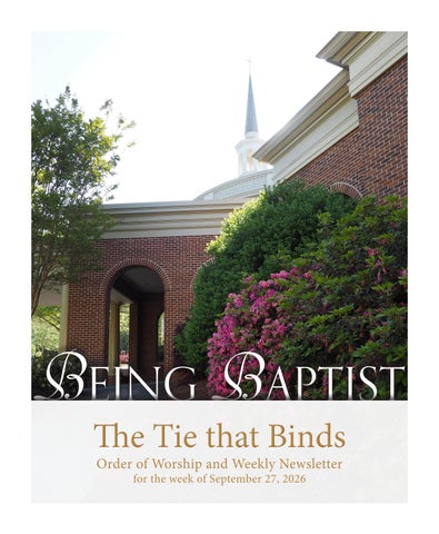 The Tie that Binds