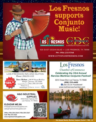 33rd Annual Conjunto Festival - October 2-3, 2026 第 13 页