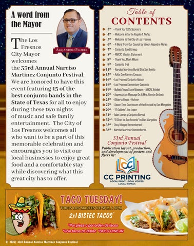 33rd Annual Conjunto Festival - October 2-3, 2026 第 6 页