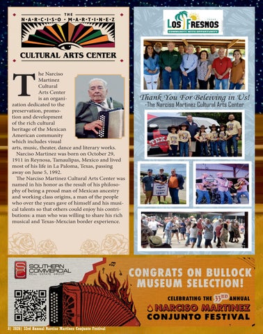 33rd Annual Conjunto Festival - October 2-3, 2026 第 8 页