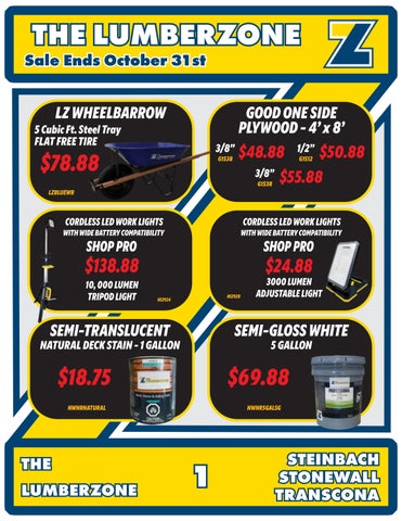 LUMBERZONE FLYER OUR NOW