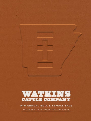 Watkins Cattle Company 8th Annual Bull & Female Sale