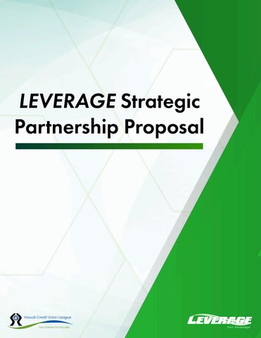 LEVERAGE Strategic Partnership Proposal
