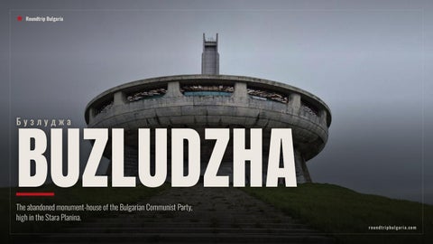 Buzludzha-Monument