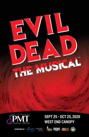 Evil Dead The Musical at the West End Canopy