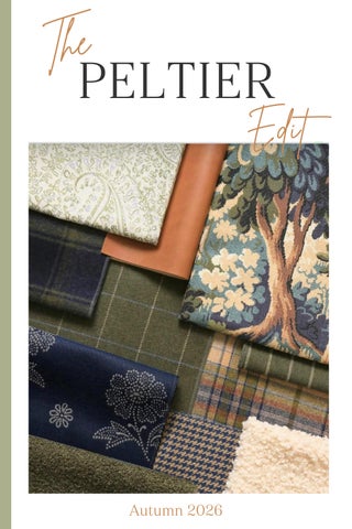 The Peltier Edit - Autumn 2026