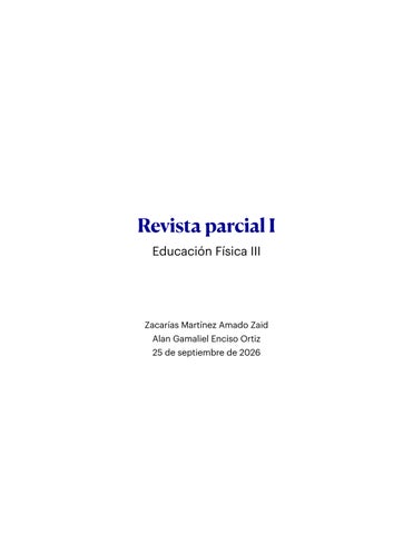 Reporte académico 2