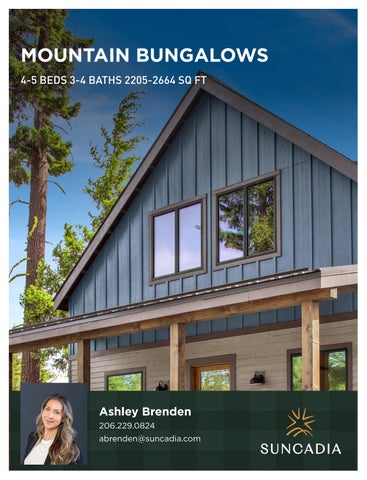 The Residences Mountain Bungalow Listing Flyer