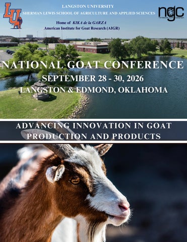 NGC CONFERENCE PROGRAM 26 