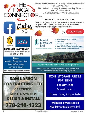 The Local Connector NW September 24, 2026