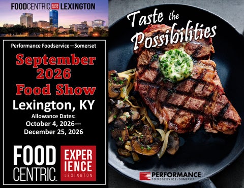 Performance Foodservice-Somerset 2026 Food Show Allowances