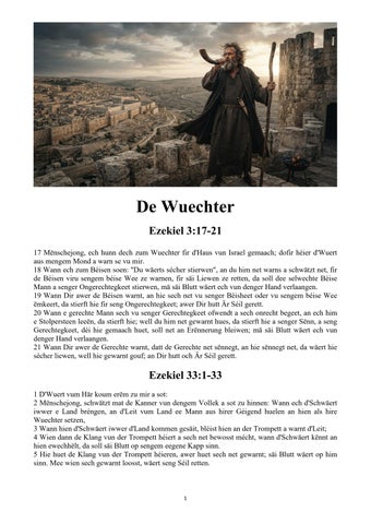 Luxembourgish - The Accountability of the Watchman