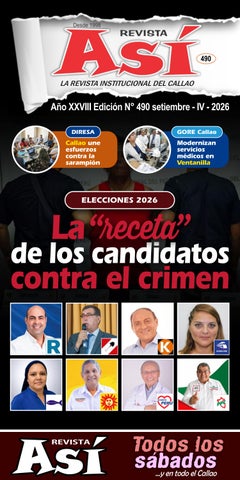 REVISTA ASÍ setiembre 04 N° 490 LA RECETA DE LOS CANDIDATOS CONTRA EL CRIMEN
