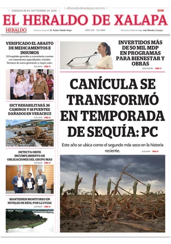 El Heraldo de Xalapa 26 de Septiembre de 2026