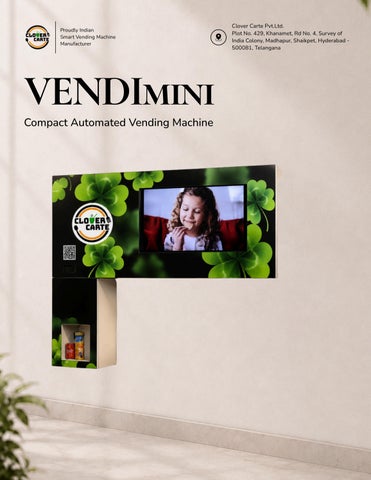 Vendmini – Compact Essentials & Convenience Vending Machine