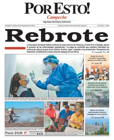 PORTADA POR ESTO CAMPECHE, SABADO 26 DE SEPTIEMBRE DE 2026
