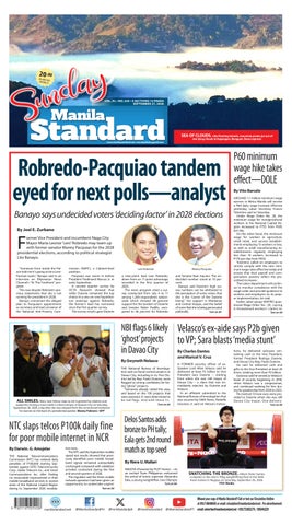 Manila Standard - 2026 September 27 - Sunday