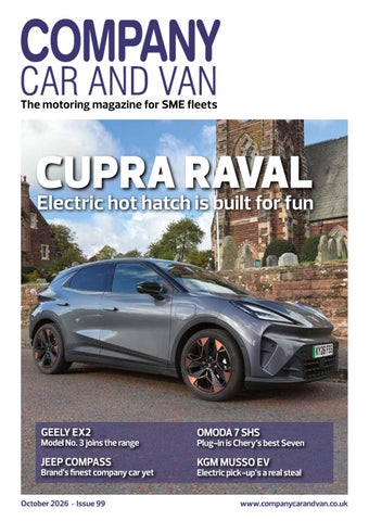 Company Car & Van October 2026