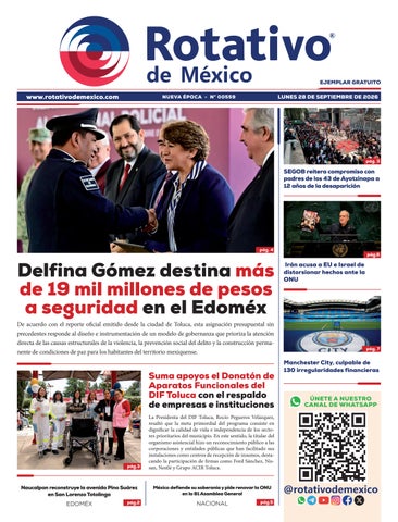 Rotativo de México 28/9/2026